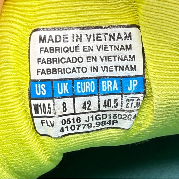 MIZUNO Women's Wave Enigma 6 Gray/Teal/Silver Running Shoes Size 10.5 EU 42 - Picture 5 of 17